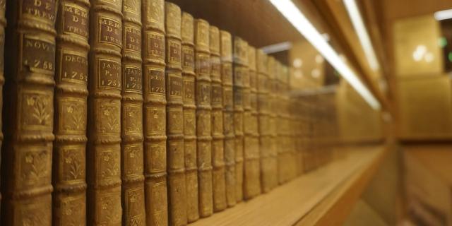 Salle du dictionnaire au Musée de Trévoux