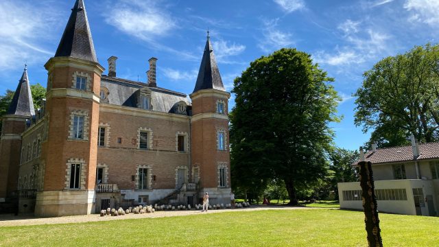 Le Château Bouchet à Fareins