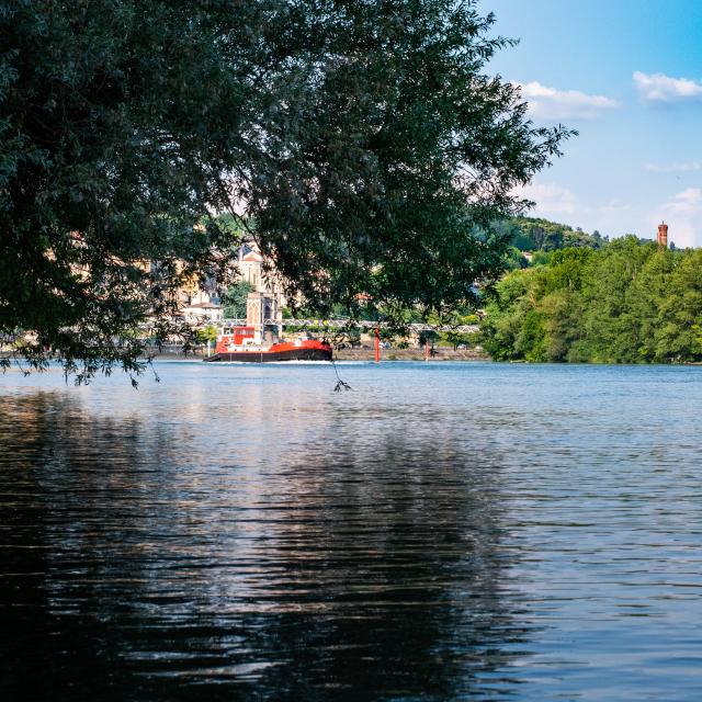 La Saône à Trévoux