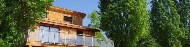 Cabane perchée au Camping Kanopée Village à Trévoux