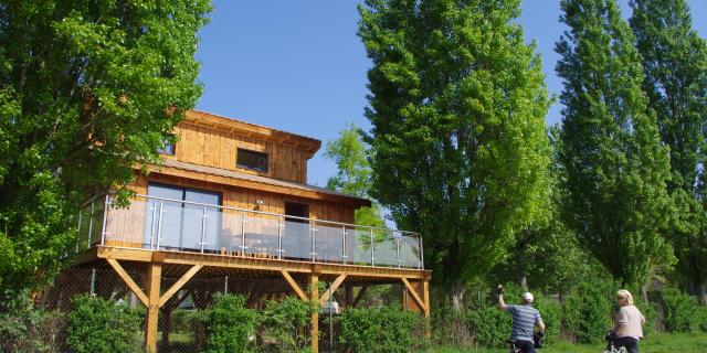 Cabane perchée au Camping Kanopée Village à Trévoux