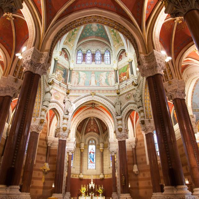 Intérieur de la Basilique Saint-Sixte