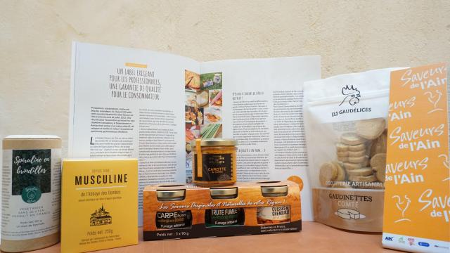 Produits labelisés Saveurs de l'Ain dans nos boutiques d'Ars et de Trévoux