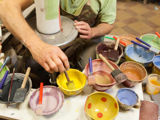 Jean-Marc Duval, potter in Trévoux