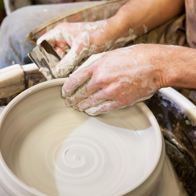 Jean-Marc Duval, potter in Trévoux